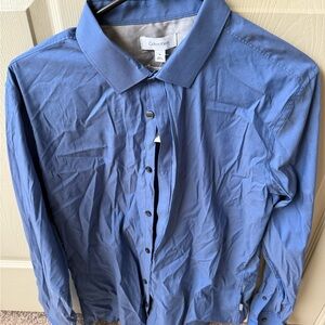 Calvin Klein Classic Blue Dress Shirt